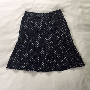 Talbots Polka Dot Skirt 0P